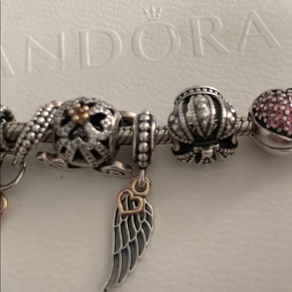 Pandora Charm-Angel Wing - Picture 2 of 2